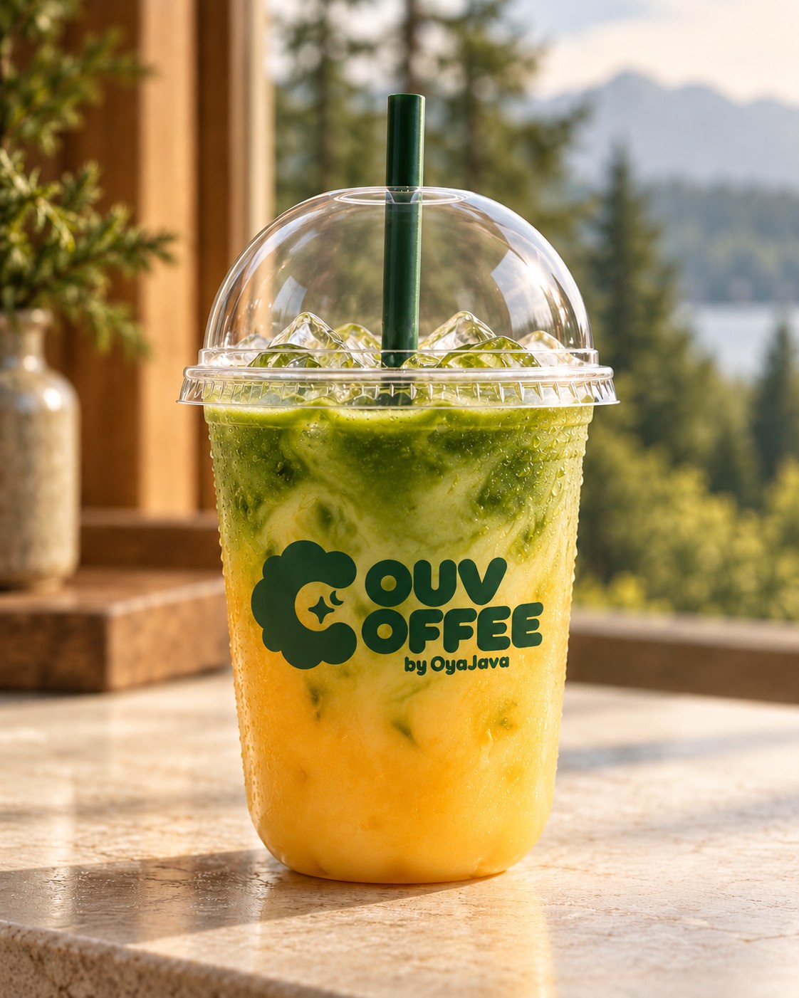 Mango Shakara iced drink